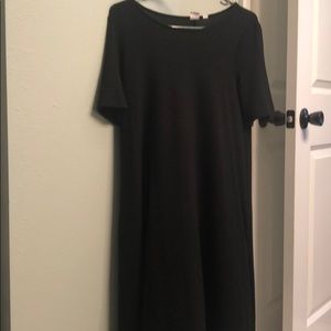 Black t shirt dress